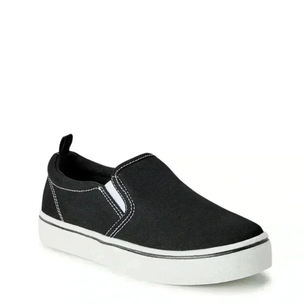 NEW 4/$25 Wonder Nation’s Casual Skate Slip-On Shoes Sz 13